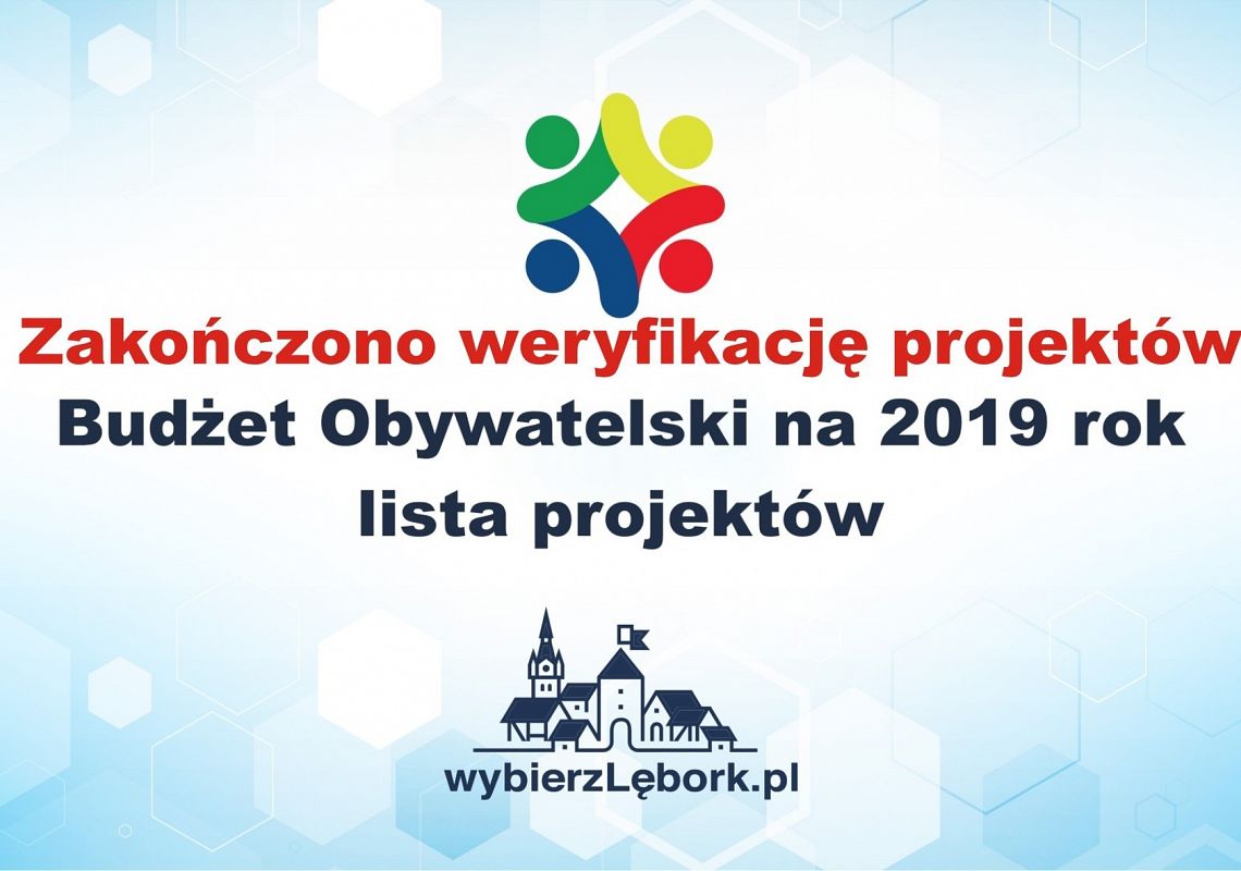 Zakończyła się weryfikacja projektów 25486