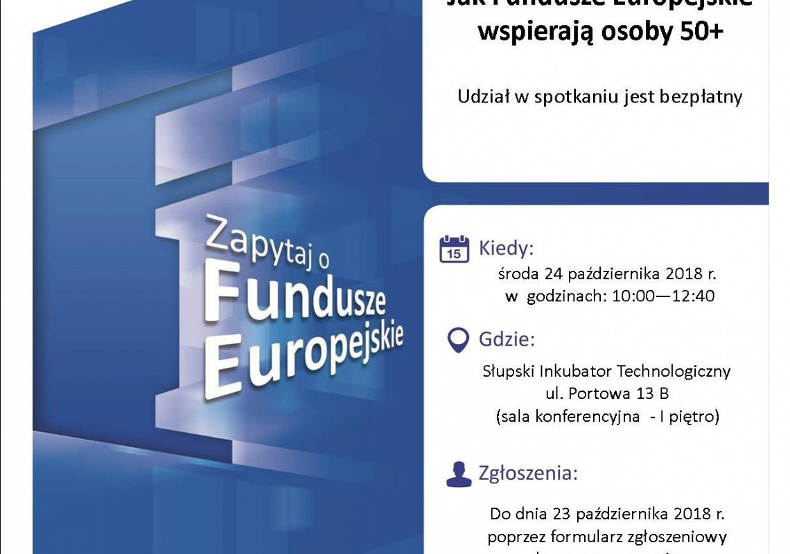 "Jak Fundusze Europejskie wspierają osoby 27166