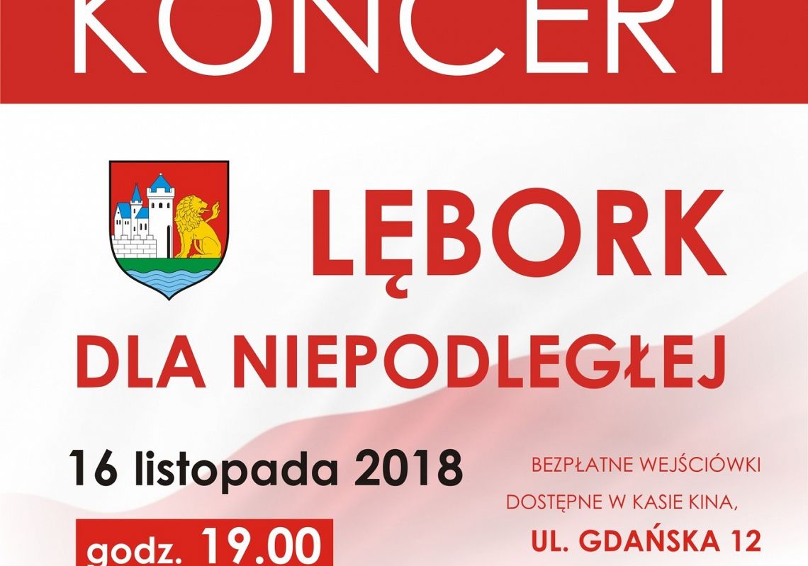 „Lębork dla Niepodległej” - koncert w Kinie 27227