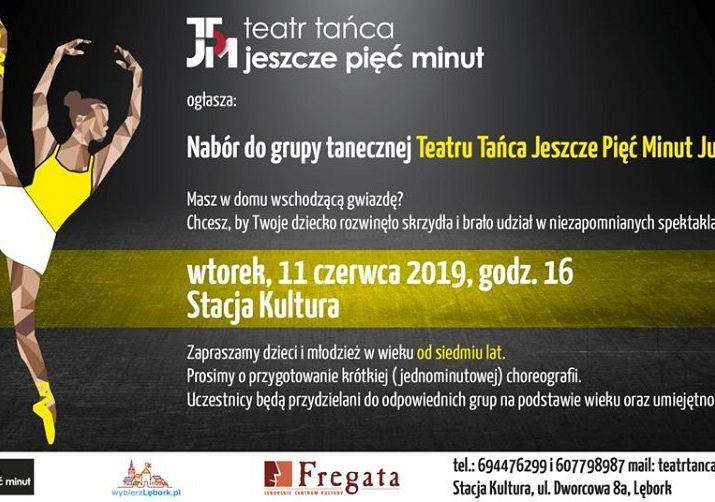 Nabór do grup tanecznych Teatru Tańca Jeszcze Pięć 30867