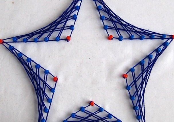 String art w bibliotece 32393