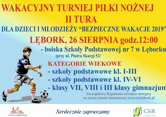 Wakacyjny Turniej Piłki Nożnej - II tura 32411
