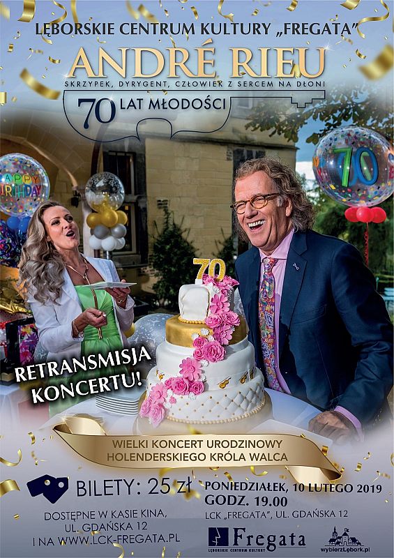 Koncert „André Rieu, czyli 70 lat młodości” - 35270