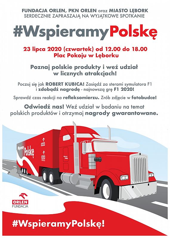 21-metrowa ciężarówka #WspieramyPolskę już 23 36385
