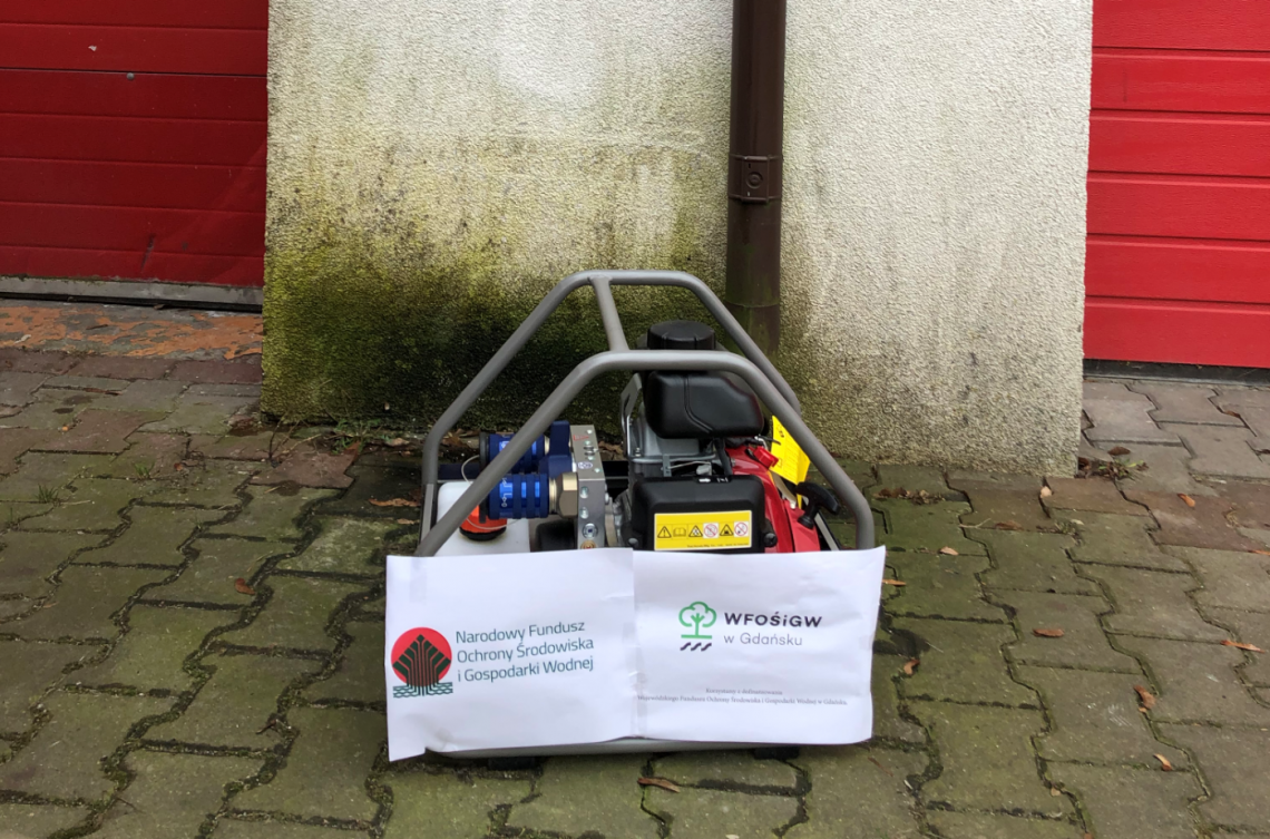 OSP Lębork doposażona dzięki projektowi 37754