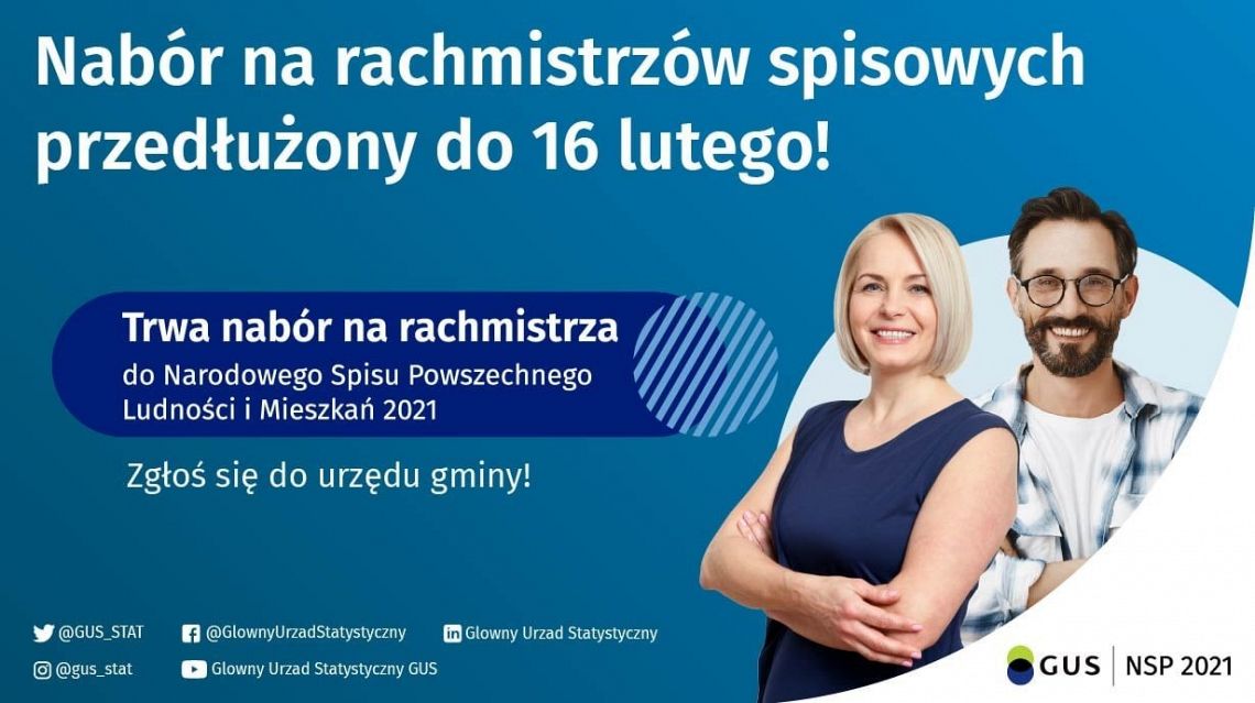 Termin naboru na rachmistrzów spisowych został 37946