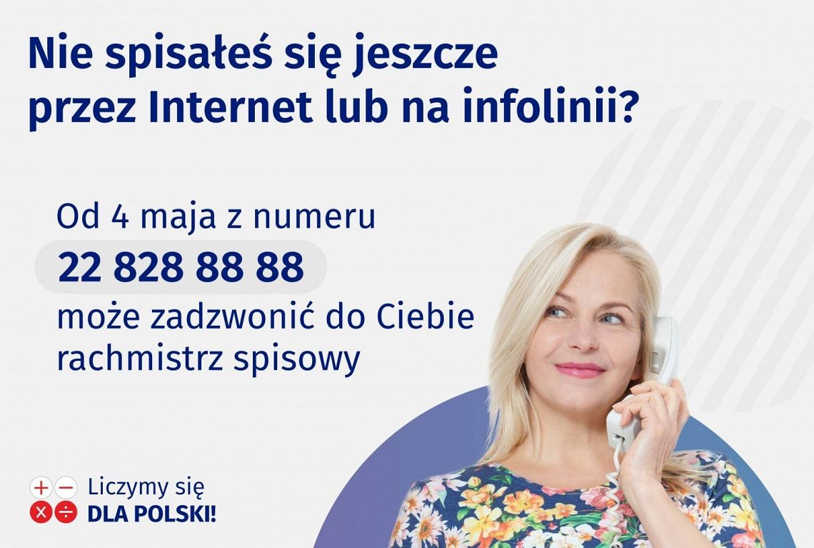 Od 4 maja br. pracę rozpoczynają rachmistrzowie 38492