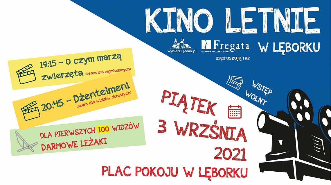 Kino letnie na Placu Pokoju już 3 września! 39687