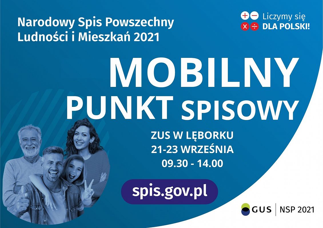 Mobilny punkt spisowy w ZUS 40215