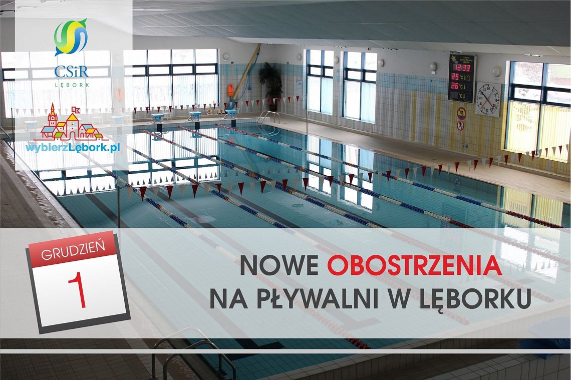 Nowe obostrzenia na Pływalni od 1 grudnia 2021 r. 41404