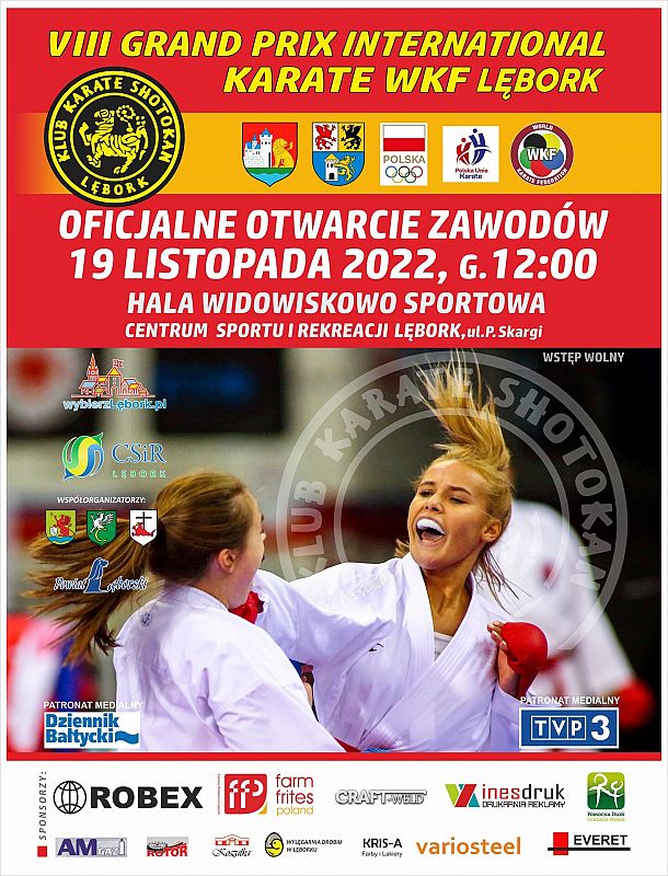 VIII Grand Prix International Karate WKF Lębork 46443