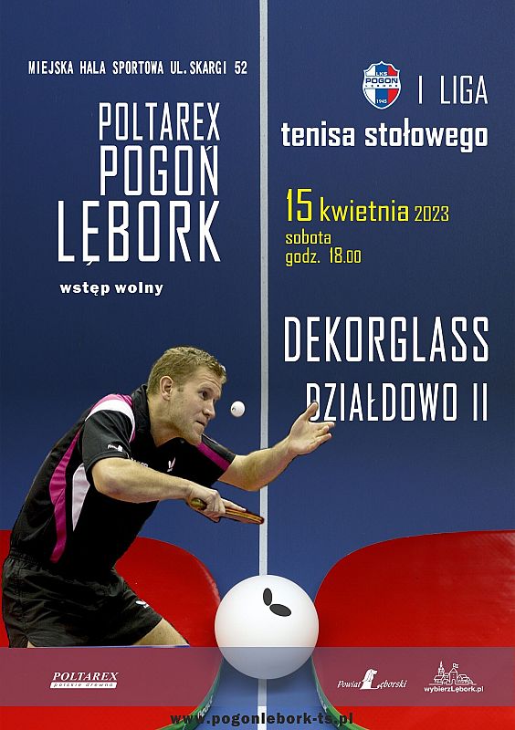 I liga tenisa stołowego mężczyzn: Poltarex Pogoń 47672