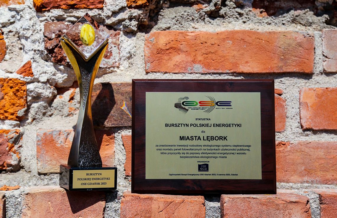 Bursztyn Polskiej Energetyki dla Lęborka. Za 48903