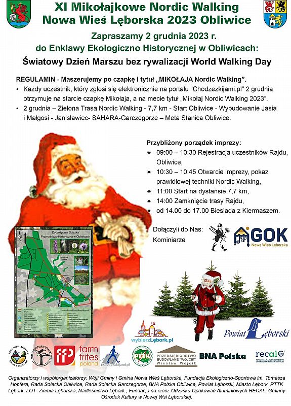 XI Mikołajkowe Nordic Walking - Marsz Bez 52839