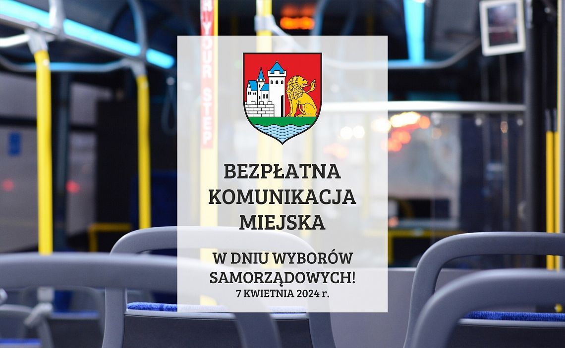 Bezpłatna komunikacja miejska 7 kwietnia 2024r. 54171