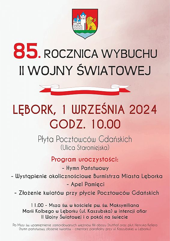 Obchody 85. rocznicy wybuchu II wojny światowej w 57008