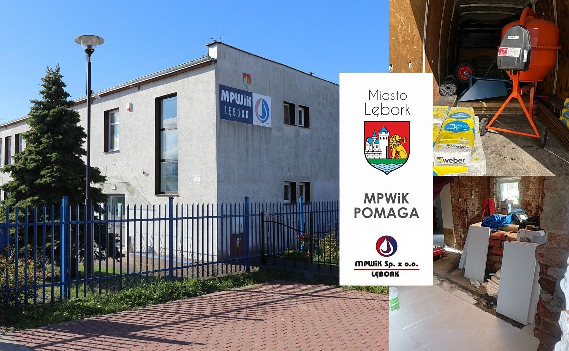 MPWiK Lębork pomaga powodzianom 58100