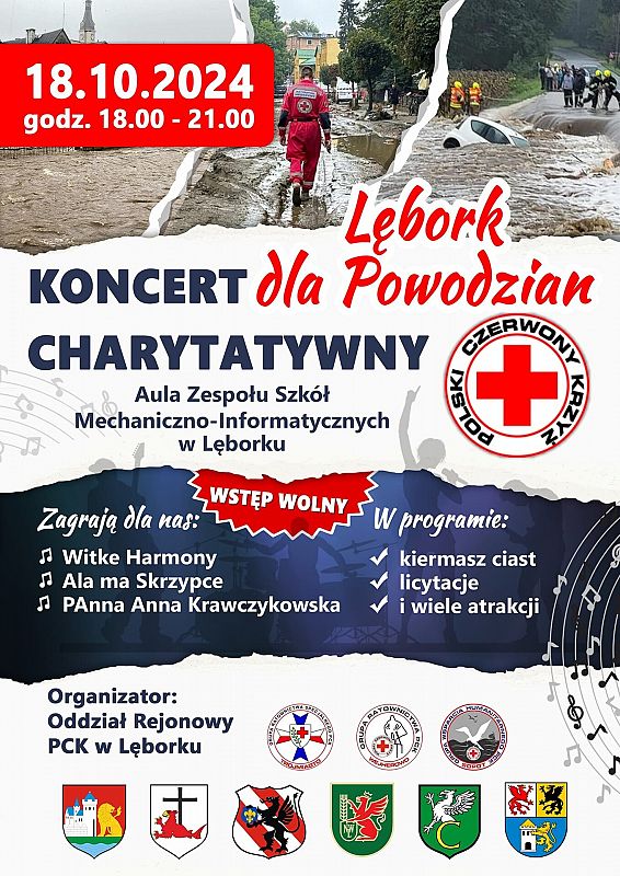 Zaproszenie na koncert charytatywny „Lębork dla 58325