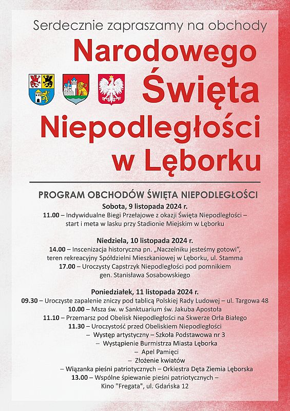 Obchody Święta Niepodległości w Lęborku 2024 58469