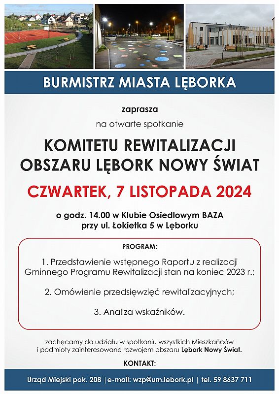Zaproszenie na otwarte spotkanie Komitetu 58610