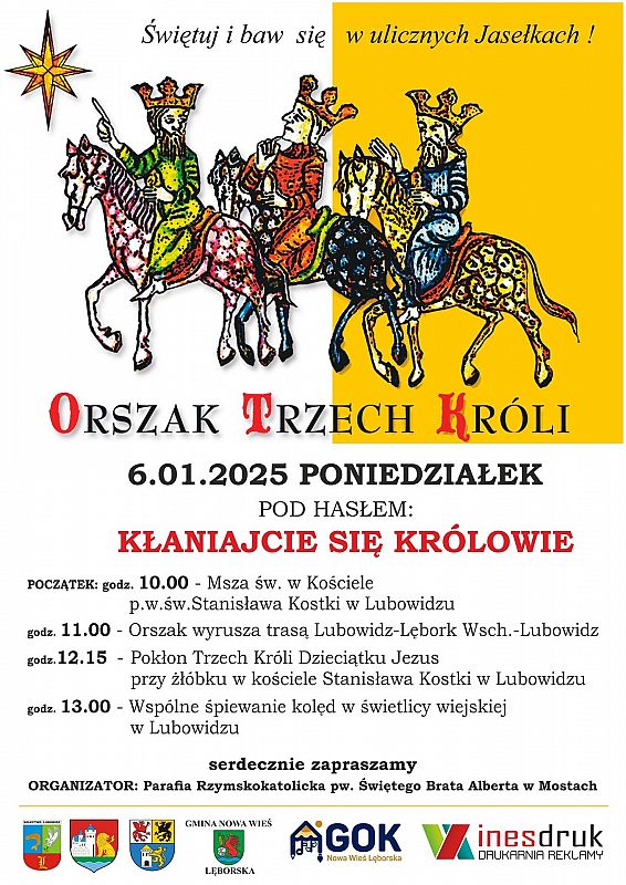 Orszak Trzech Króli przejdzie pod hasłem 60261