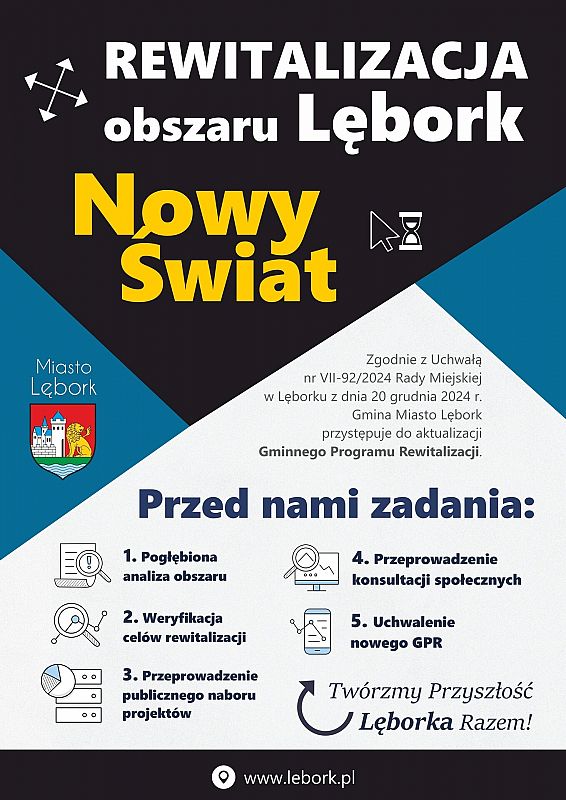 Lębork aktualizuje Gminny Program Rewitalizacji 61022