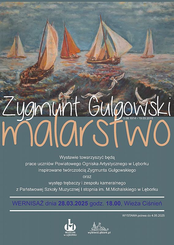 Wernisaż wystawy malarstwa Zygmunta Gulgowskiego w 62016