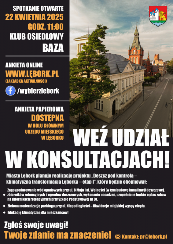 Konsultacje społeczne – przyszłość Twojego miasta! 62487