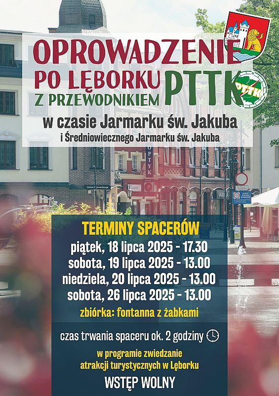 Poznaj Lębork z przewodnikiem PTTK podczas 65203