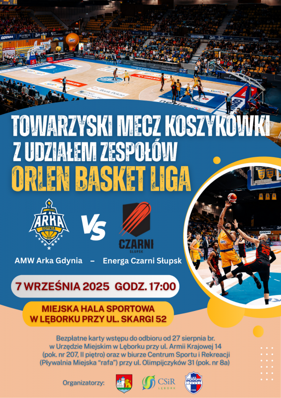 Ekstraklasa koszykówki mężczyzn w Lęborku! 66513