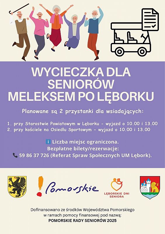 Wycieczka meleksem dla Seniorek i Seniorów 66581