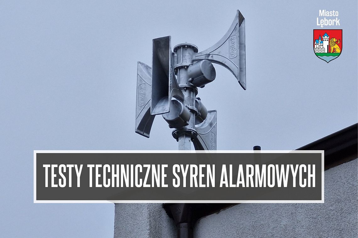 Techniczne testy syren w powiecie lęborskim 69297