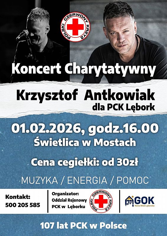 Charytatywny koncert Krzysztofa Antkowiaka na 71286