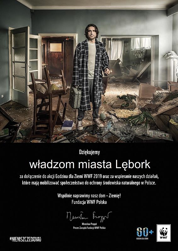Lębork wśród 98 miast w akcji Godzina dla Ziemi 29933