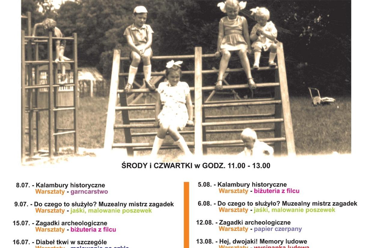 Wakacyjne warsztaty w Muzeum