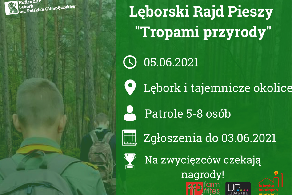 Lęborski Rajd Pieszy „Tropami przyrody” - zapisy