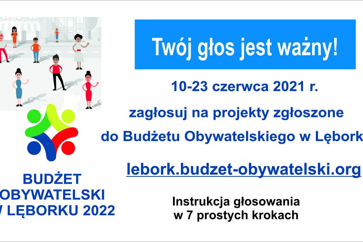 Nie zapomnij zagłosować w Budżecie Obywatelskim!