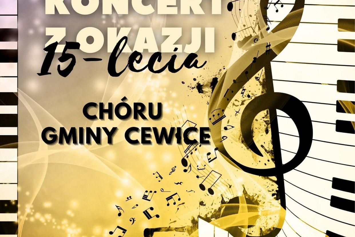 Koncert z okazji 15-lecia Chóru Gminy Cewice