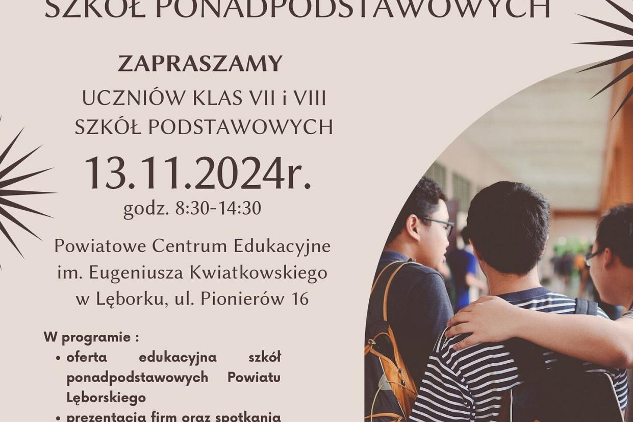 Targi edukacyjne szkół ponadpodstawowych
