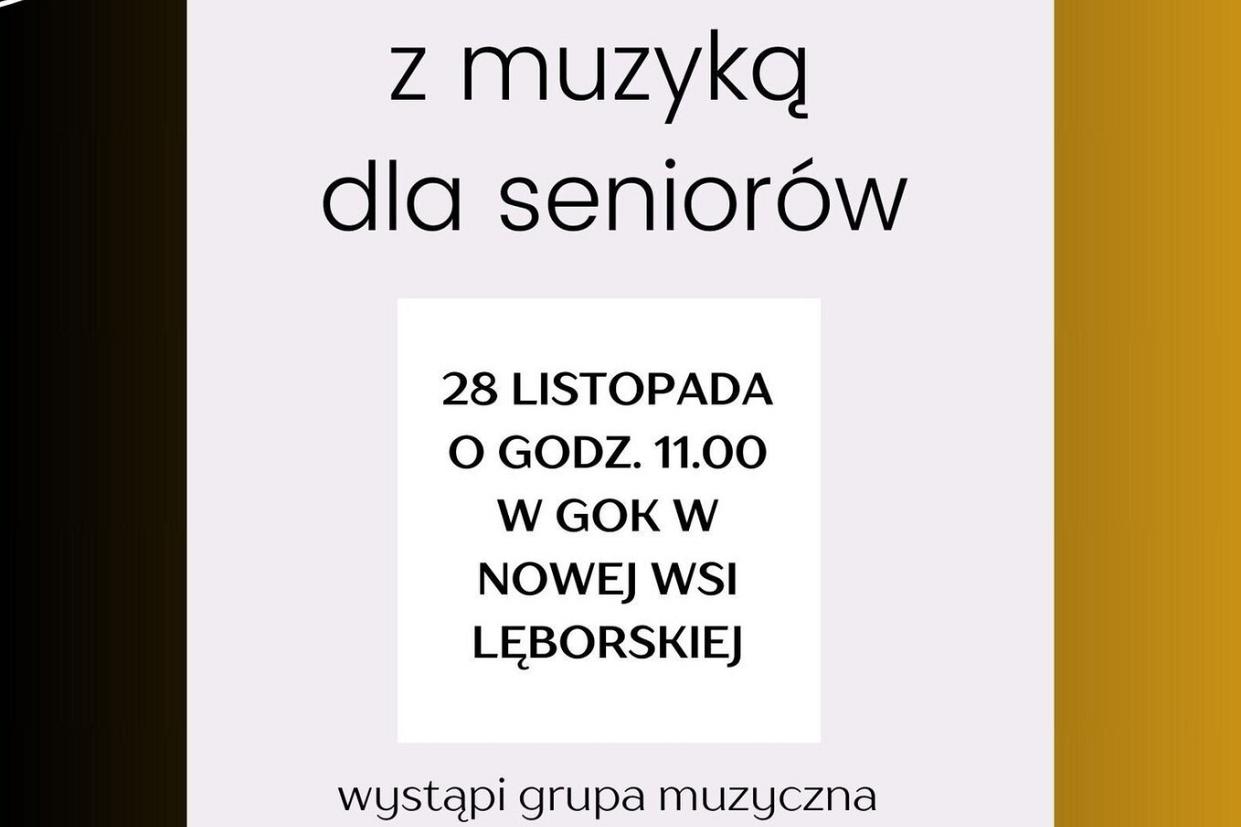 Spotkania z muzyką dla seniorów - GOK w NWL