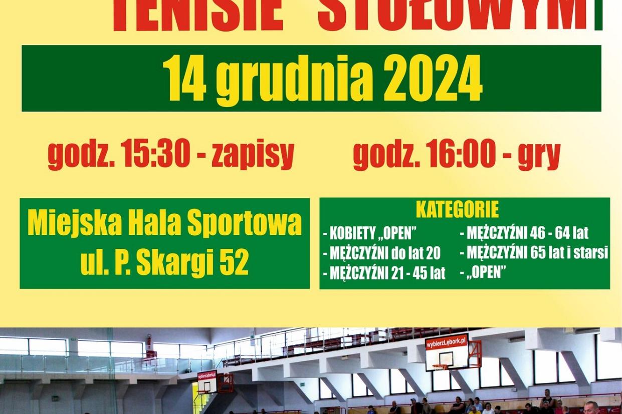 Otwarte Mistrzostwa Lęborka w Tenisie Stołowym