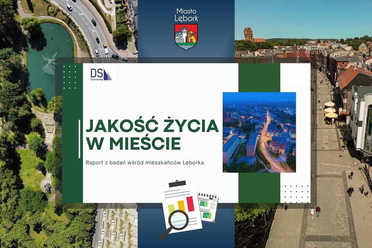 Jakośc życia w Lęborku - wyniki badań 2024