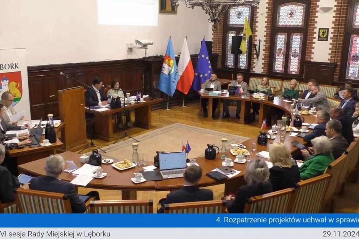 Nowa wysokość stawek podatku na terenie miasta Lęborka na 2025 rok