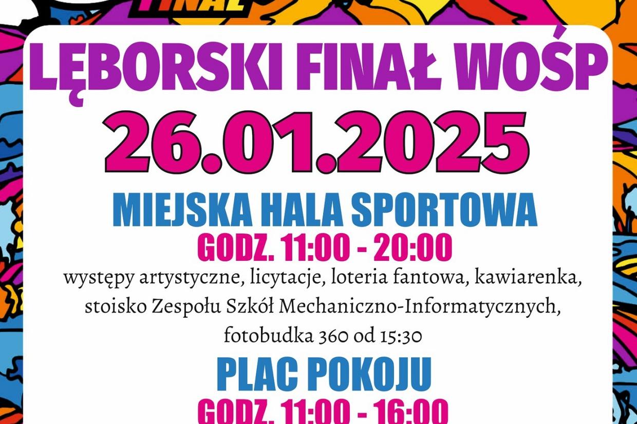 33. Finał Wielkiej Orkiestry Świątecznej Pomocy w Lęborku