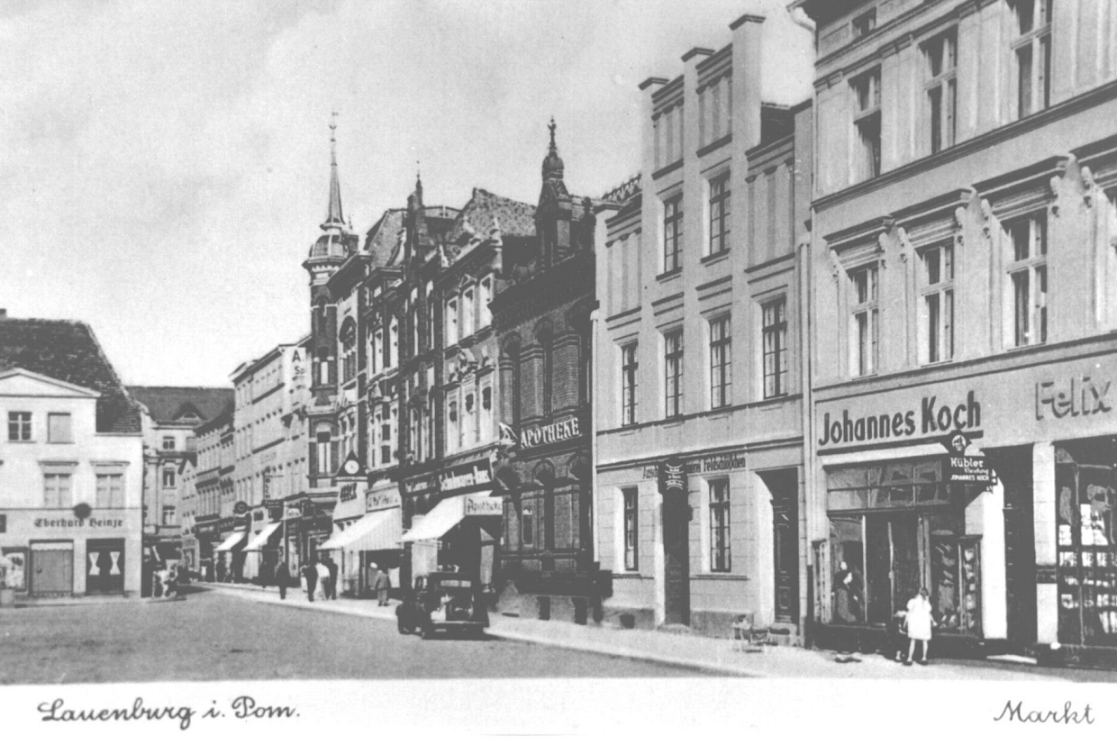 Lauenburg in Pommern - życie mieszkańców w XIX i na początku XX wieku