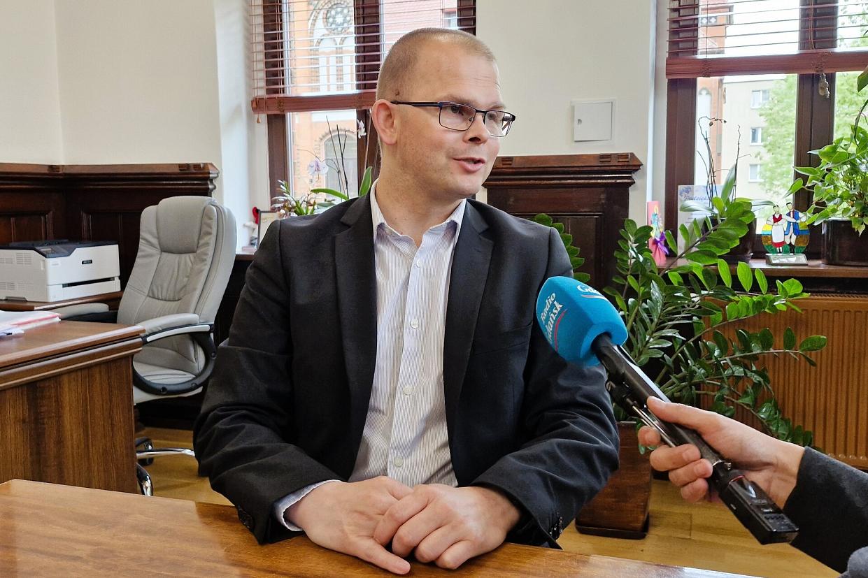 Lębork w centrum uwagi – poranna audycja z udziałem burmistrza