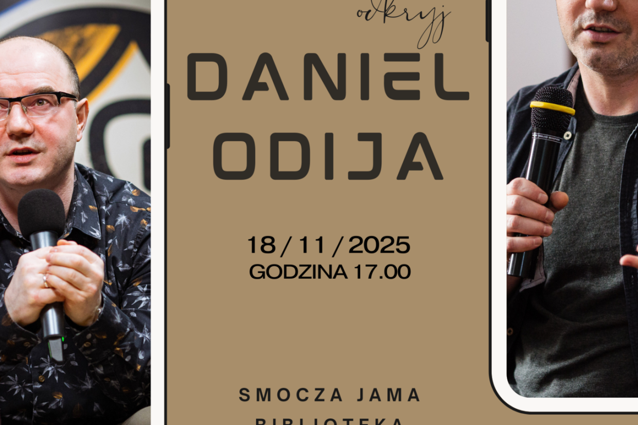 Spotkanie autorskie z Danielem Odiją