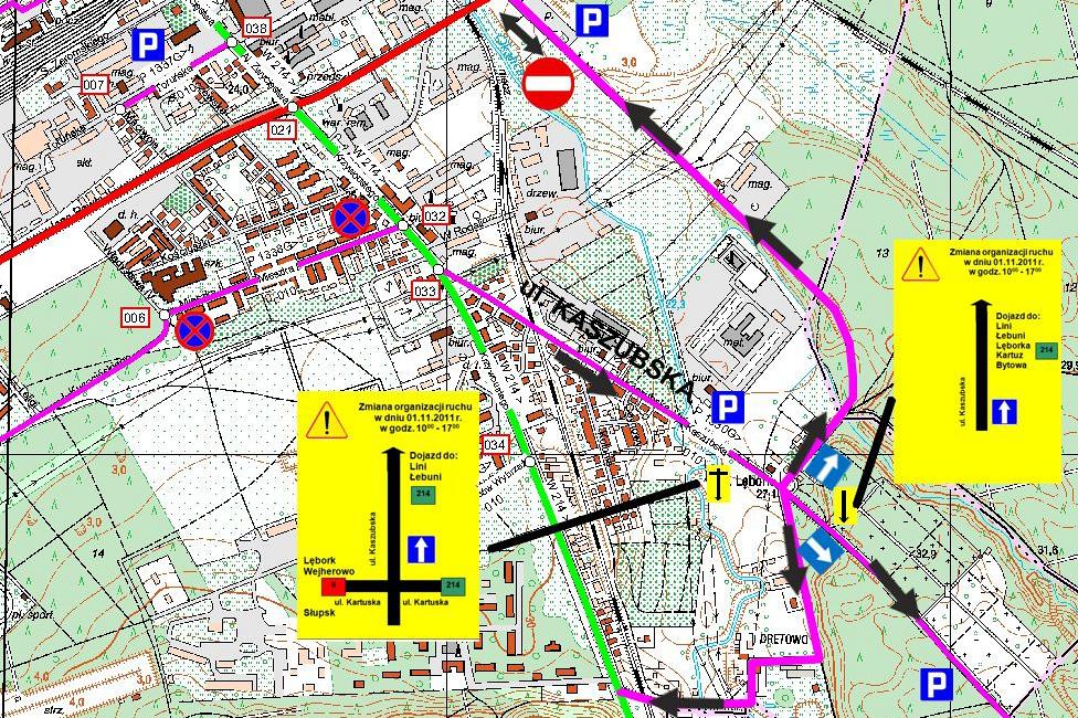 Organizacja ruchu na Wszystkich Świętych