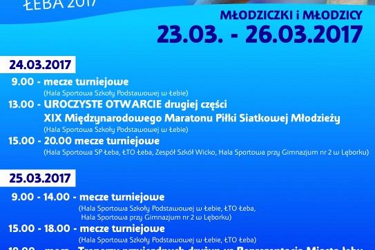 Maraton Piłki Siatkowej Młodzieży w Łebie