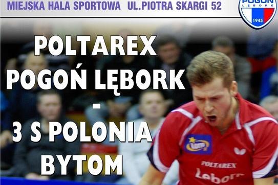 Superliga tenisa stołowego mężczyzn - LKS Pogoń Lębork- 3S Polonia Bytom